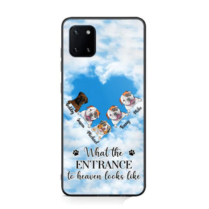 Personalized What The Entrance To Heaven Looks Like Dog Lovers Phonecase 3D Printed PNHY1601