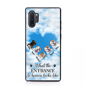 Personalized What The Entrance To Heaven Looks Like Dog Lovers Phonecase 3D Printed PNHY1601