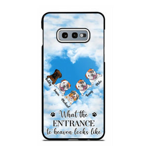 Personalized What The Entrance To Heaven Looks Like Dog Lovers Phonecase 3D Printed PNHY1601