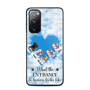 Personalized What The Entrance To Heaven Looks Like Dog Lovers Phonecase 3D Printed PNHY1601