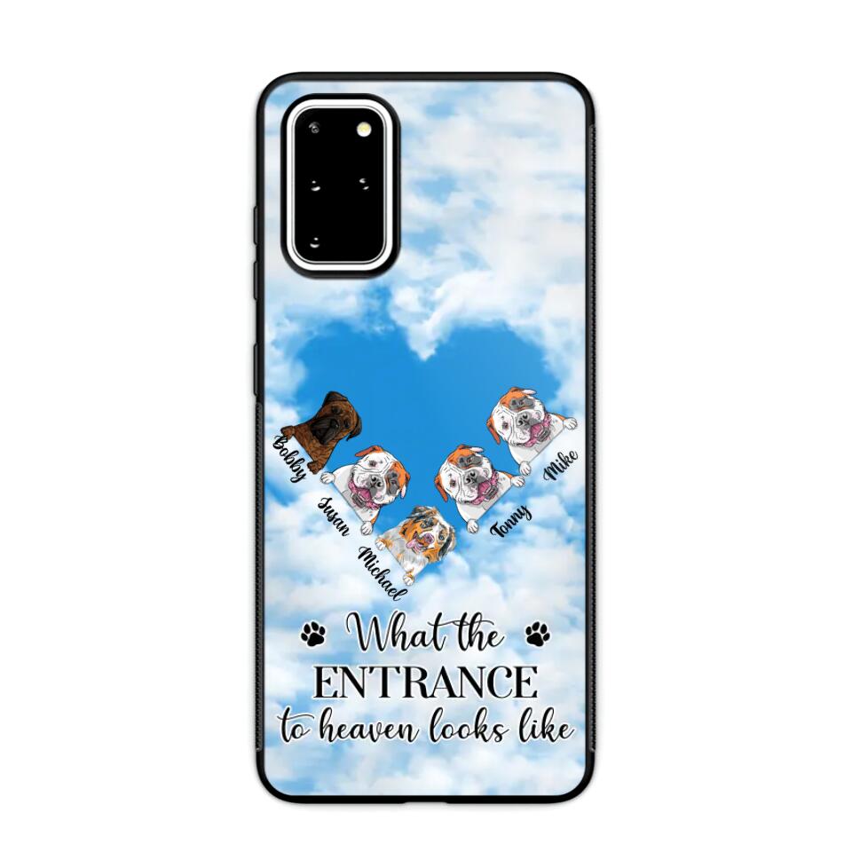 Personalized What The Entrance To Heaven Looks Like Dog Lovers Phonecase 3D Printed PNHY1601