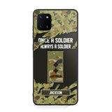 Personalized Australian Soldier/ Veteran Once A Soldier Always A Soldier Phonecase 3D Printed QTHQ1701