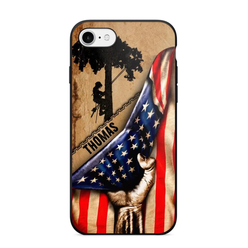 Personalized US Arborist Phonecase Printed 23JAN-DT29