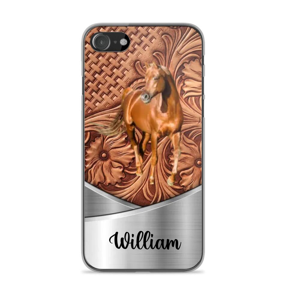 Personalized Image Your Horse Phonecase Printed 23JAN-VD30