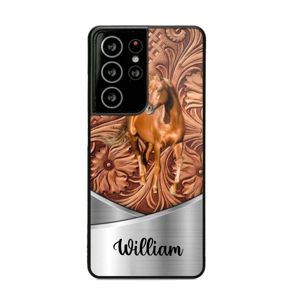 Personalized Image Your Horse Phonecase Printed 23JAN-VD30