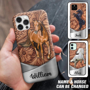 Personalized Image Your Horse Phonecase Printed 23JAN-VD30