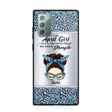 Personalized I Am April Girl I Can Do All Things Through Christ Who Gives Me Strength Phonecase Printed 23JAN-HQ30