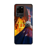 Personalized Australian Firefighter Uniform Flag Phonecase Printed 23FEB-DT01