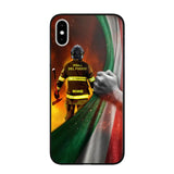 Personalized Italian Firefighter Uniform Flag Phonecase Printed 23FEB-DT01