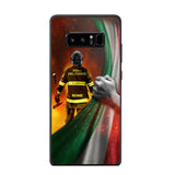 Personalized Italian Firefighter Uniform Flag Phonecase Printed 23FEB-DT01