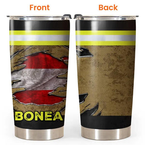 Personalized Austrian Firefighter Tumbler Printed 23FEB-HQ01