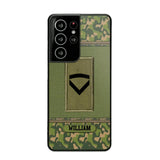 Personalized Norwegian Soldier/Veteran Phonecase Printed 23JAN-DT31