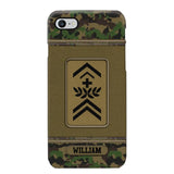 Personalized Swiss Soldier/Veteran Phonecase Printed 23JAN-DT31