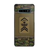 Personalized Swiss Soldier/Veteran Phonecase Printed 23JAN-DT31