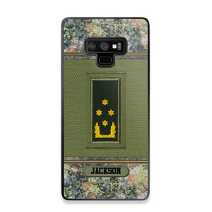 Personalized Netherland Soldier/Veteran Phonecase Printed 23JAN-DT31