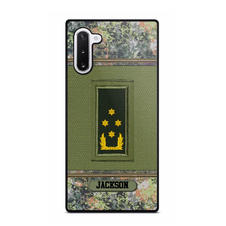 Personalized Netherland Soldier/Veteran Phonecase Printed 23JAN-DT31