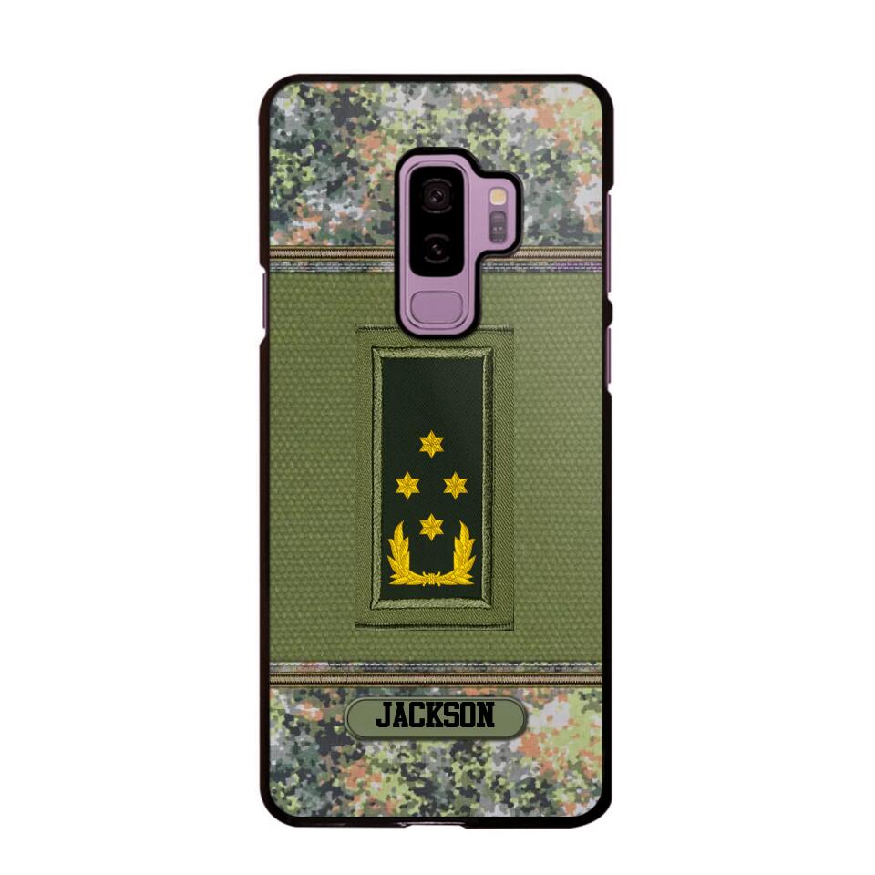 Personalized Netherland Soldier/Veteran Phonecase Printed 23JAN-DT31