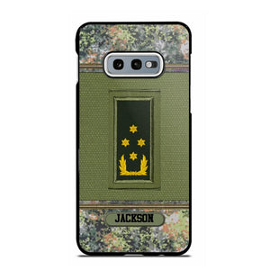 Personalized Netherland Soldier/Veteran Phonecase Printed 23JAN-DT31