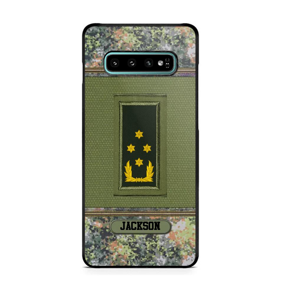 Personalized Netherland Soldier/Veteran Phonecase Printed 23JAN-DT31