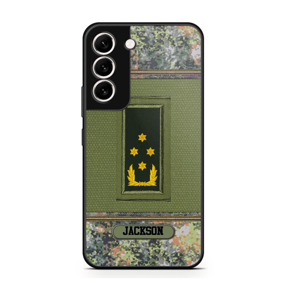 Personalized Netherland Soldier/Veteran Phonecase Printed 23JAN-DT31