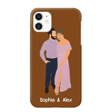 Personalized Your Couple Image Art Phonecase Printed QTVD0202