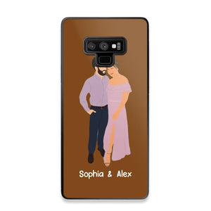 Personalized Your Couple Image Art Phonecase Printed QTVD0202