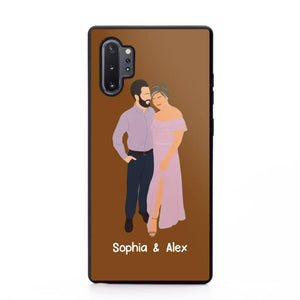 Personalized Your Couple Image Art Phonecase Printed QTVD0202