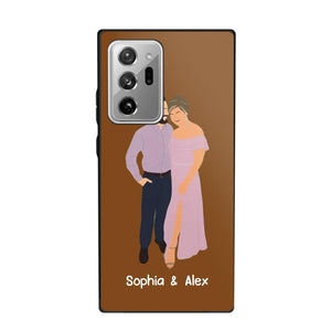 Personalized Your Couple Image Art Phonecase Printed QTVD0202