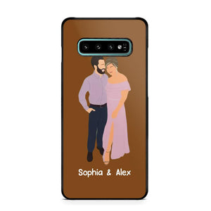 Personalized Your Couple Image Art Phonecase Printed QTVD0202