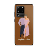 Personalized Your Couple Image Art Phonecase Printed QTVD0202