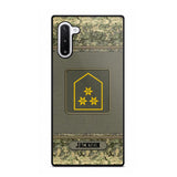 Personalized Austrian Soldier/ Veteran Rank Camo Phonecase Printed 23FEB-DT03