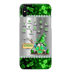 Personalized Lucky Grandma Mommy Nana Gigi Kid Name Hipppie  Phonecase Printed 23FEB-VD04