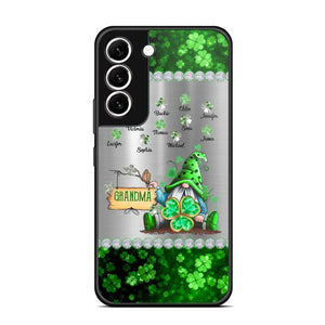 Personalized Lucky Grandma Mommy Nana Gigi Kid Name Hipppie  Phonecase Printed 23FEB-VD04