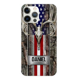 Personalized Deer Hunting Lovers Phonecase Printed QTVD0402