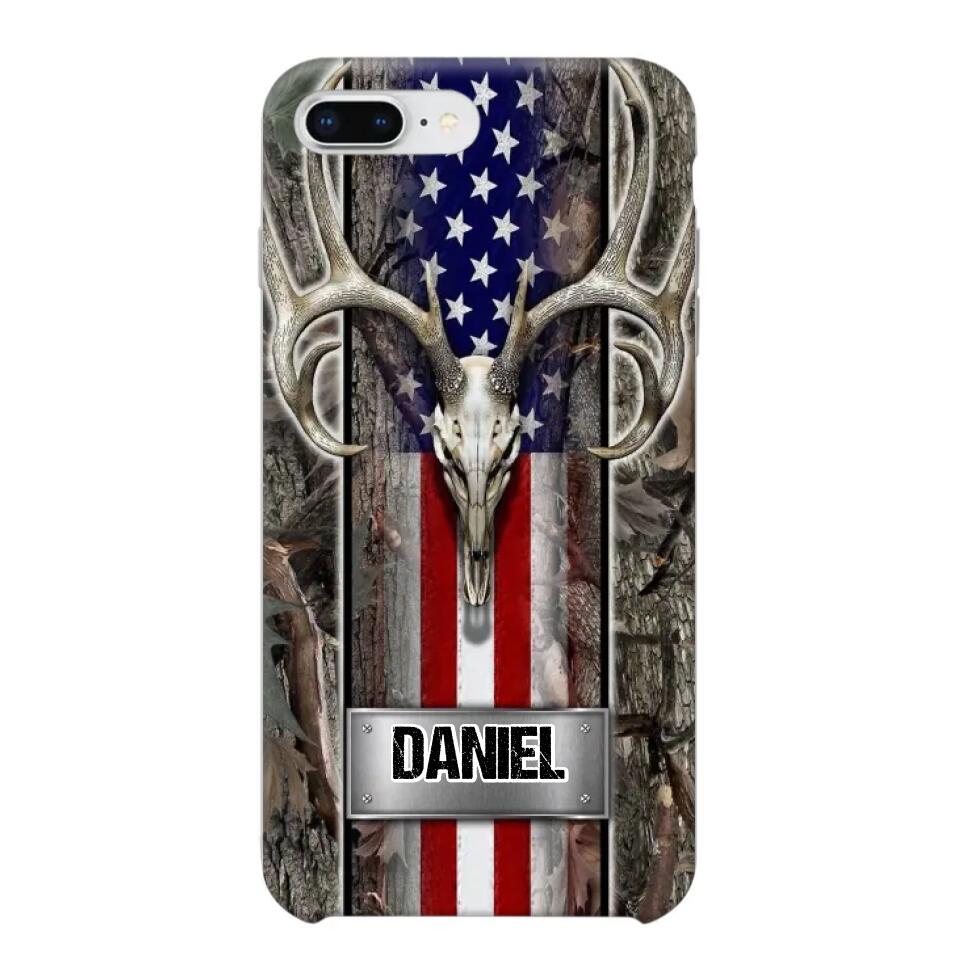 Personalized Deer Hunting Lovers Phonecase Printed QTVD0402