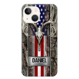 Personalized Deer Hunting Lovers Phonecase Printed QTVD0402