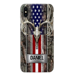 Personalized Deer Hunting Lovers Phonecase Printed QTVD0402