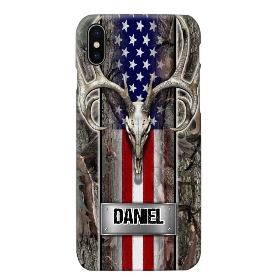 Personalized Deer Hunting Lovers Phonecase Printed QTVD0402