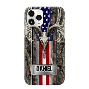 Personalized Deer Hunting Lovers Phonecase Printed QTVD0402