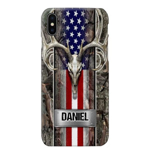 Personalized Deer Hunting Lovers Phonecase Printed QTVD0402