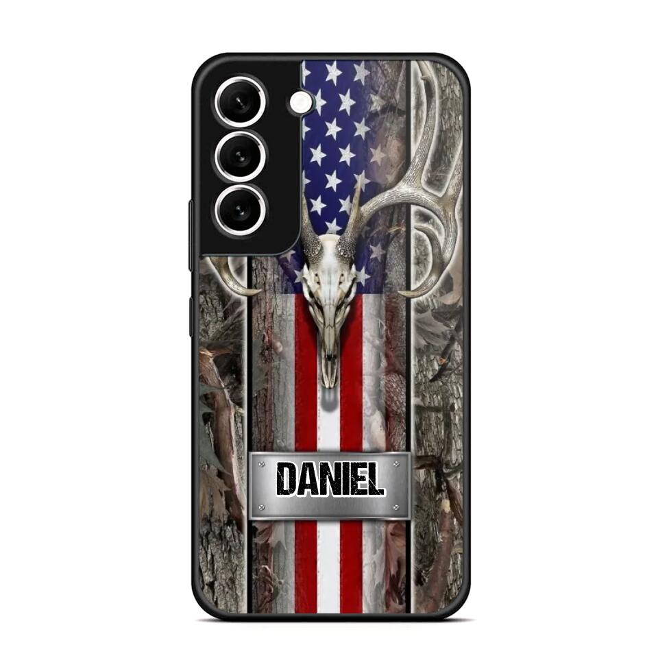 Personalized Deer Hunting Lovers Phonecase Printed QTVD0402