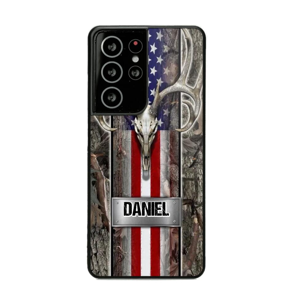 Personalized Deer Hunting Lovers Phonecase Printed QTVD0402