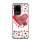 Personalized Grandma's Sweethearts & Kid's Name Phonecase Printed 23FEB-VD08