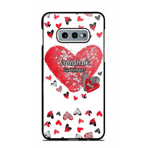 Personalized Grandma's Sweethearts & Kid's Name Phonecase Printed 23FEB-VD08