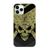 Personalized Australian Soldier/ Veteran Rank Camo with Name Phonecase Printed 23FEB-HQ10