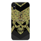 Personalized Australian Soldier/ Veteran Rank Camo with Name Phonecase Printed 23FEB-HQ10