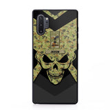 Personalized Australian Soldier/ Veteran Rank Camo with Name Phonecase Printed 23FEB-HQ10