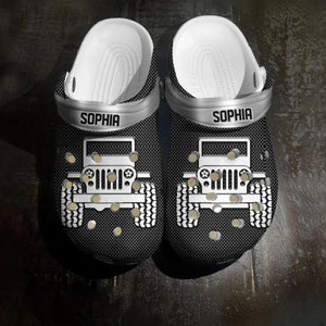 Personalized Jeep Lovers Clog Slipper Shoes Printed 23FEB-HQ13