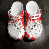 Personalized Cat Mom Clog Slipper Shoes Printed 23FEB-DT07