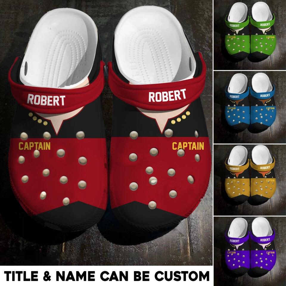 Personalized Name & Title Fan Star Clog Slipper Shoes Printed QTHQ1602